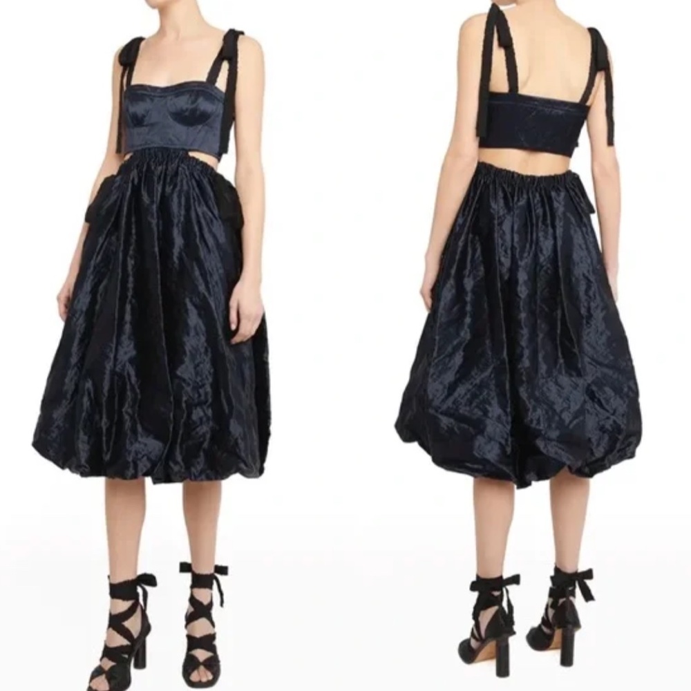 Ulla Johnson Gabrielle Cut-Out Bustier Dress, Size 2, NEVER WORN - Picture 4 of 4